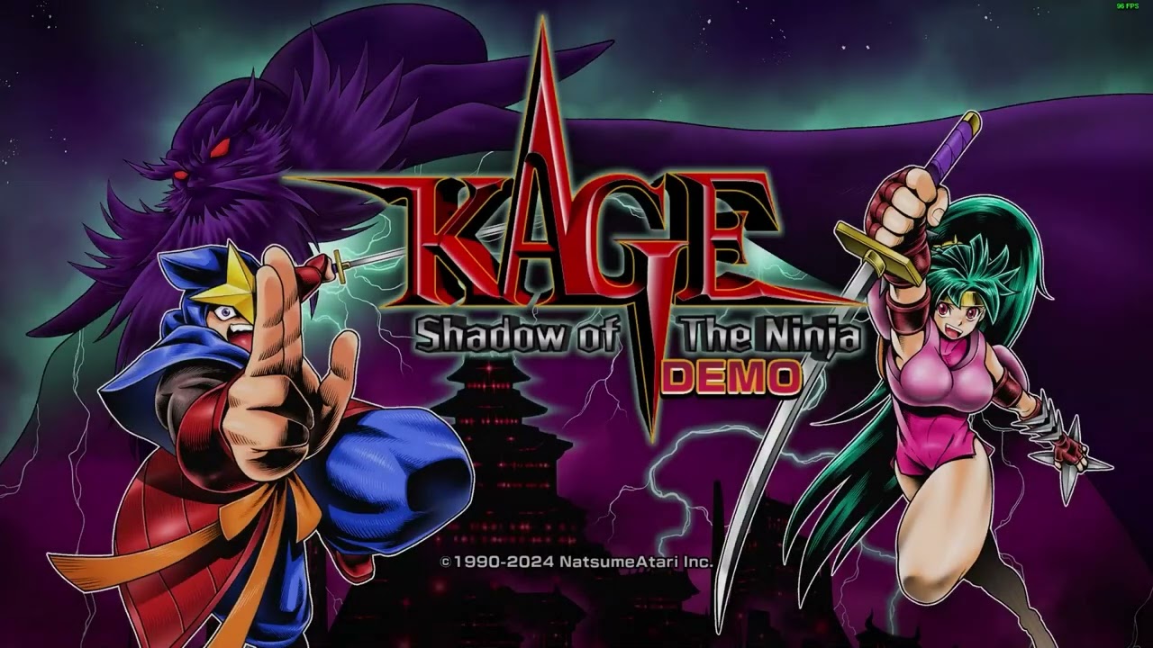 Kage Shadow of the Ninja Reborn Demo -1 Player- Hard