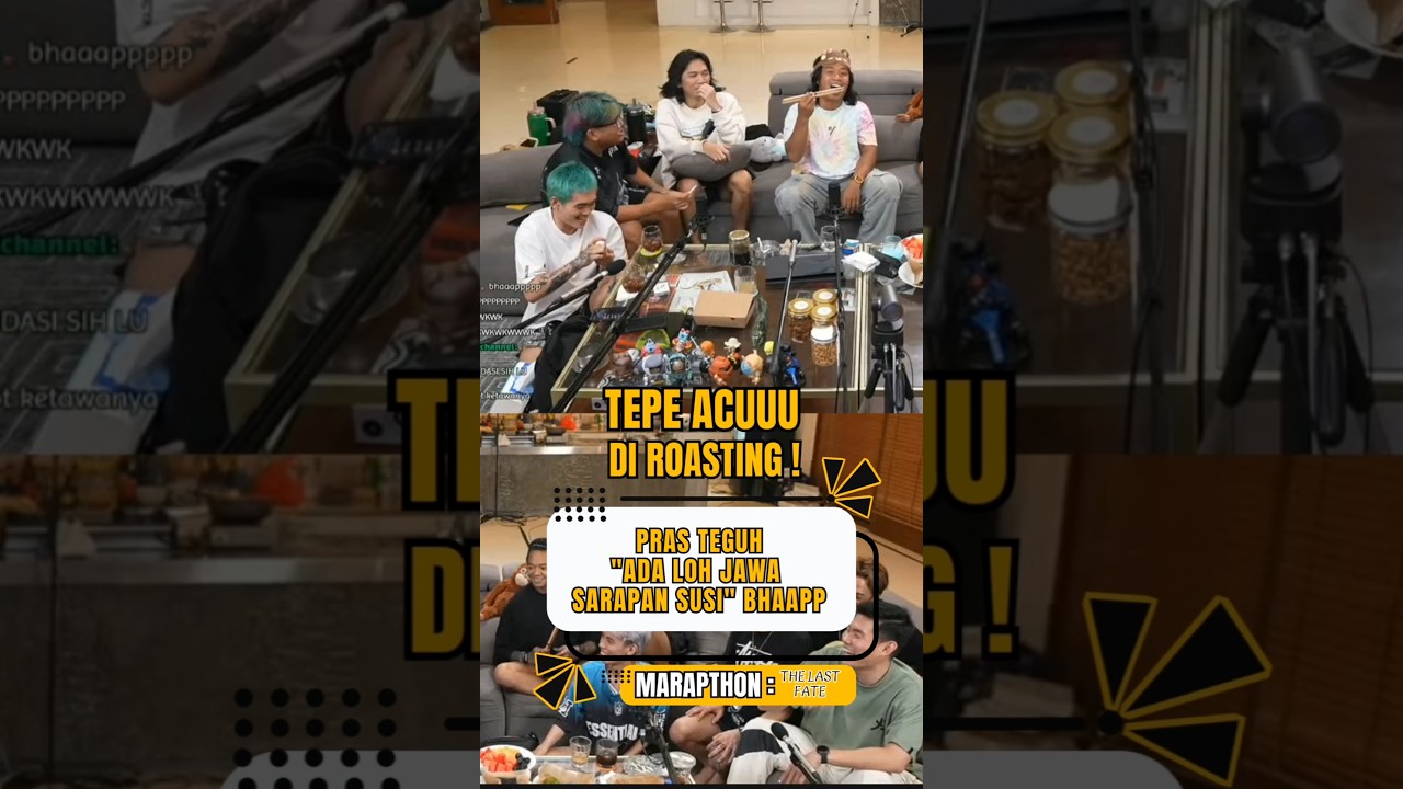 ROASTING TEPEACU 🤣 - AAA CLAN - MARAPTHON 3 #marapthon #tepe46 #prazteguh #yb #ibot13 #aloy #aaaclan