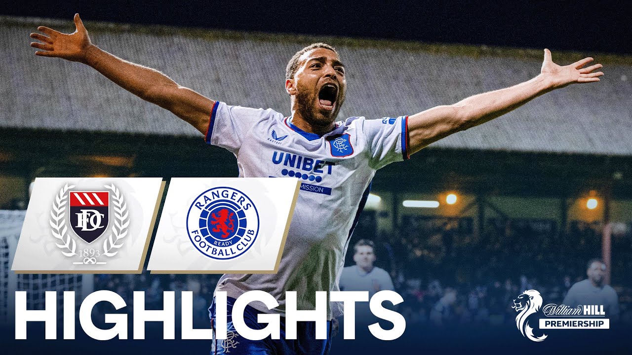 Dundee 3-4 Rangers | Late Drama in Seven-Goal Thriller | William Hill Premiership