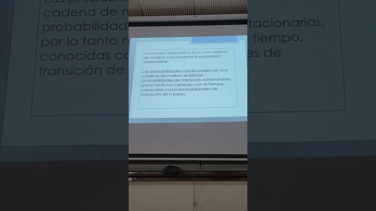 Ope 2: Cadenas de Markov