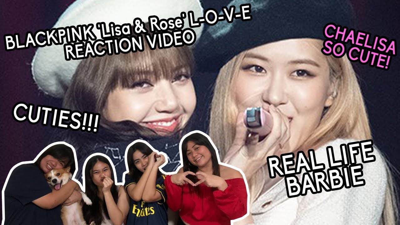 BLACKPINK 'Lisa & Rose' L-O-V-E (Nat King Cole cover) Reaction Video | Pinkpunk TV