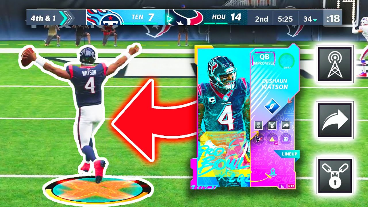 99 OVERALL DESHAUN WATSON IS GLITCHED! NO LOOK PASSES EVERYWHERE!  Madden 21 Ultimate Team
