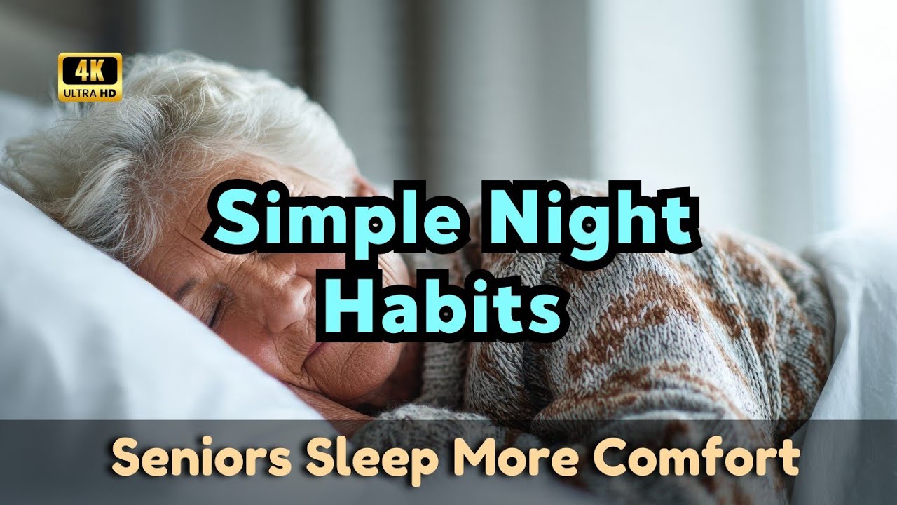 Simple Night Habits That Help Seniors Sleep More Comfortably