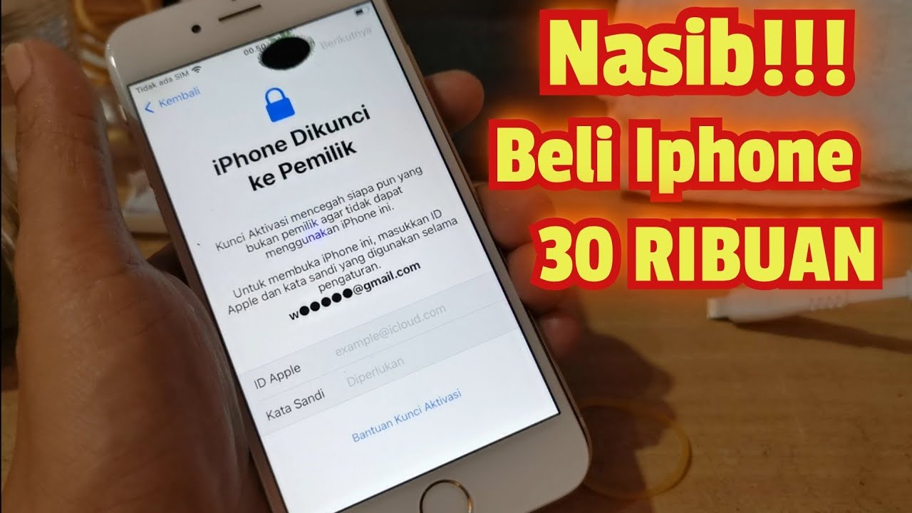 Kondisi Terkini HP Iphone 6s beli 30 ribu