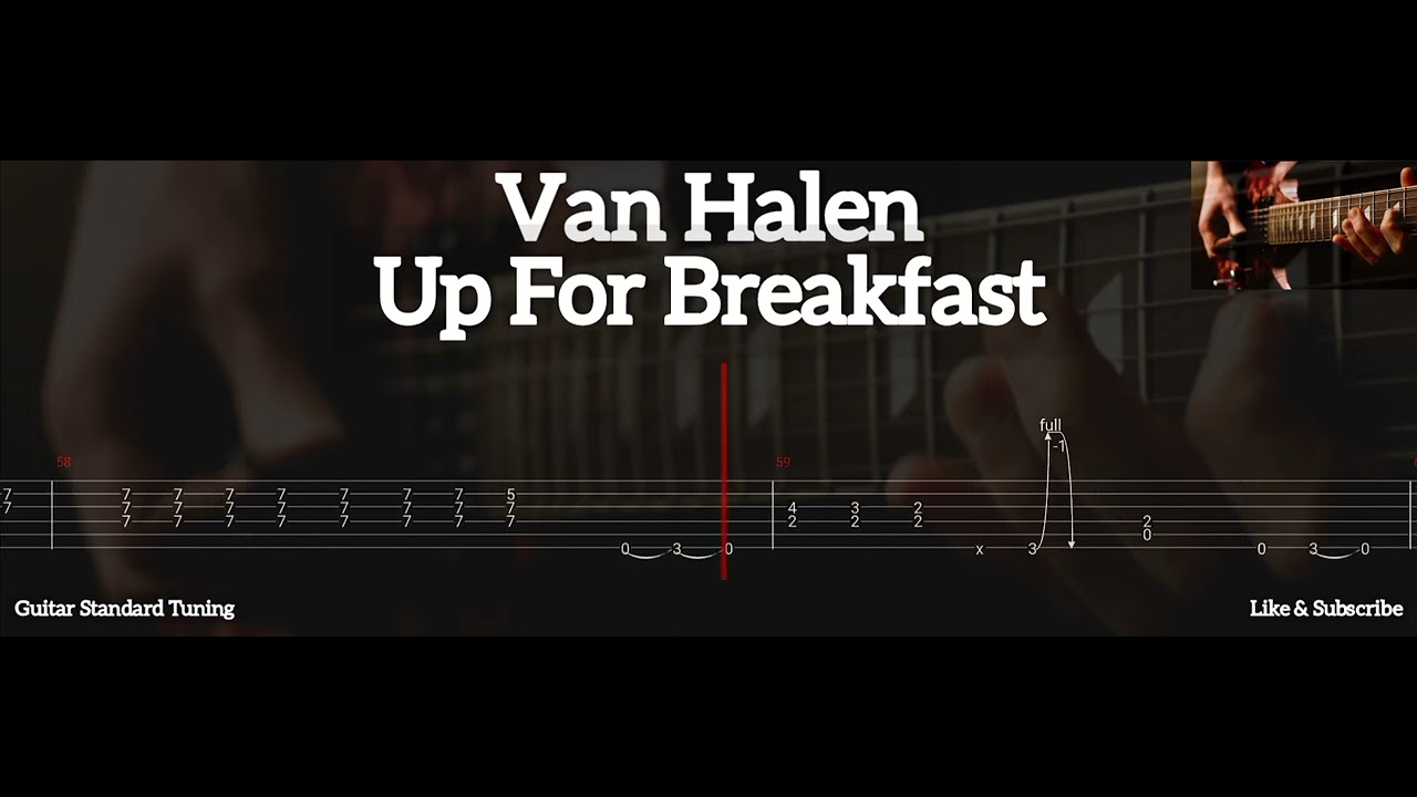 Van Halen - Up For Breakfast ( Tab Guitar )
