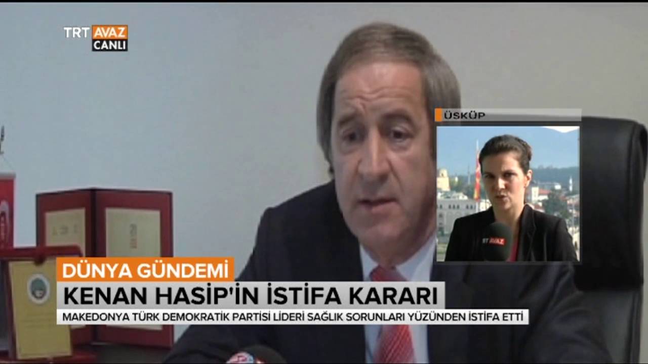 Makedonya Türk Demokrasi Partisi Lideri'nin İstifa Kararı - Dünya Gündemi - TRT Avaz