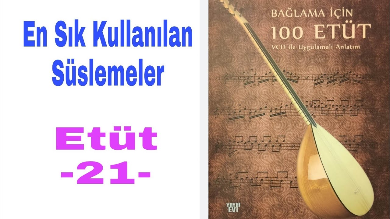 En Sık Kullanılan Süslemeler İçin Etüt 21