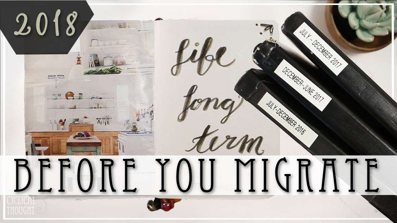 5 Things To Do In Your Bullet Journal Before Yearly Migration 2018