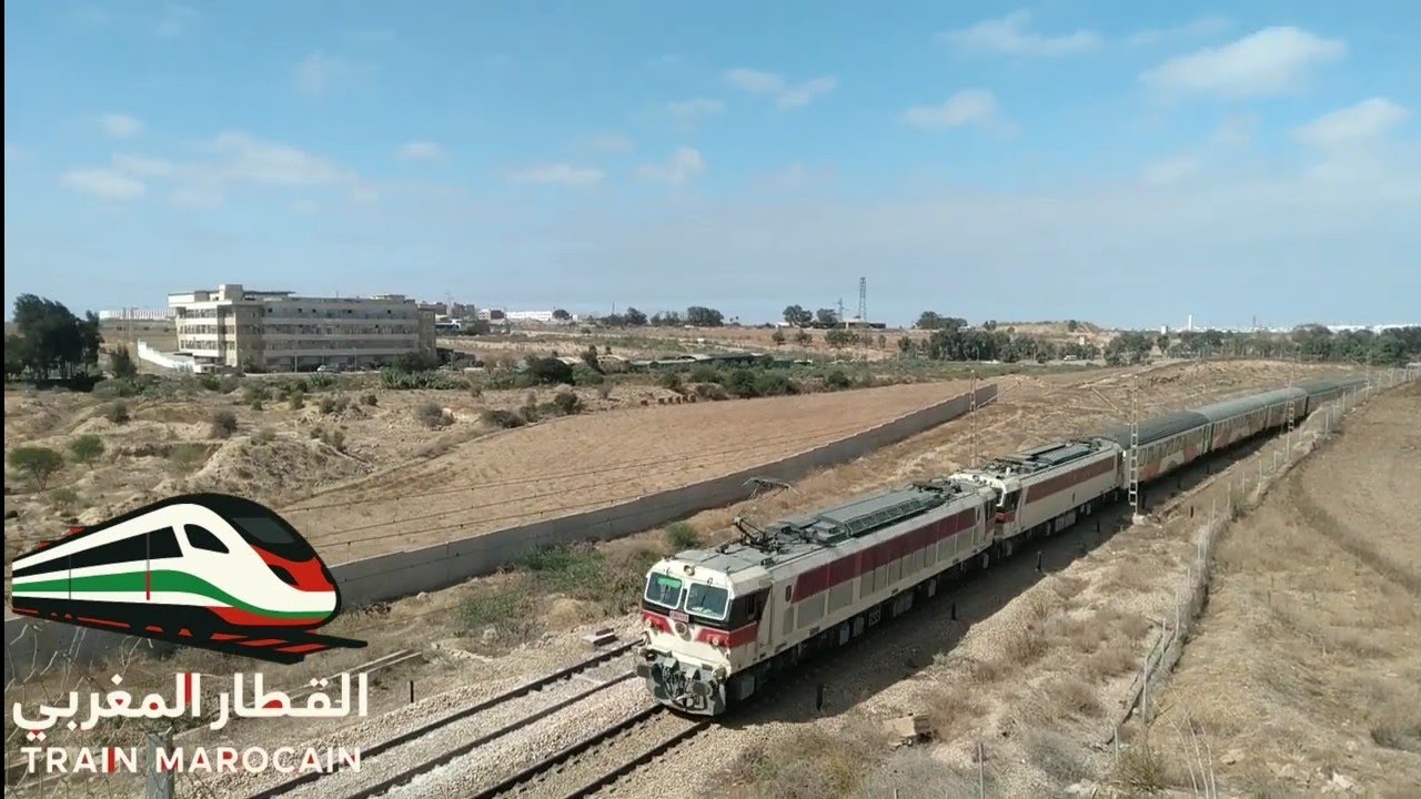 قنطرة سيدي معروف القطار باتجاه مدينة آسفي
