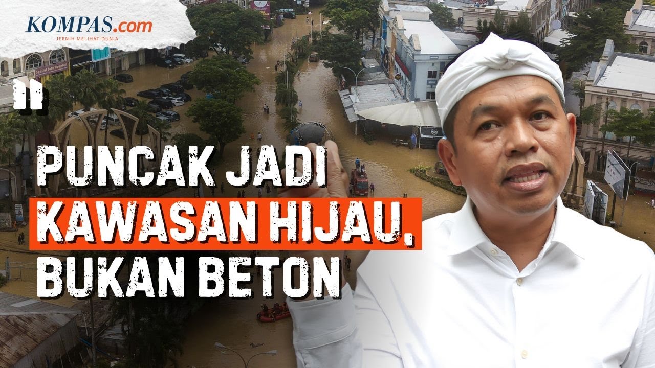 [FULL] Jabar Banjir-Longsor, Dedi Mulyadi: Sulap Jadi Kawasan Pohon Bukan Beton
