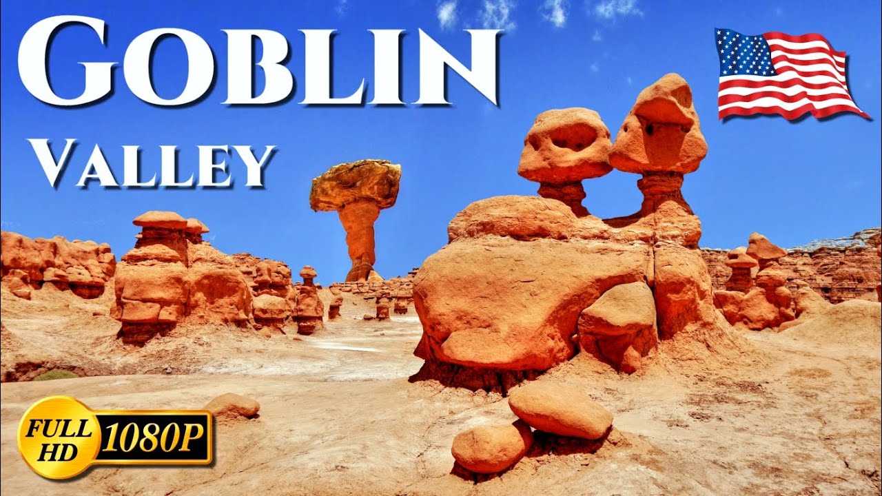Goblin Valley State Park Utah's Surreal Sandstone Landscape HD