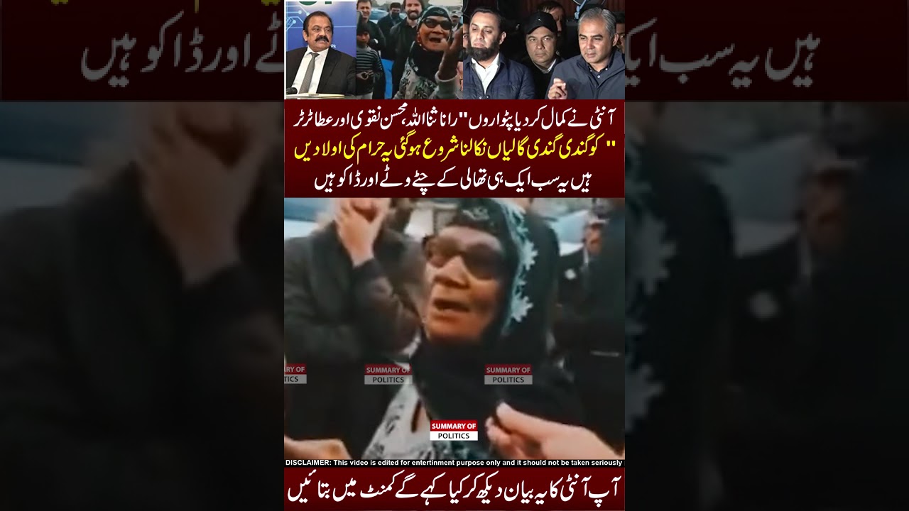 anti ny patwario ko gandi gandi galian nkalna shuru kr di😂😱😂 #pti #pmln #mohsinnaqvi #ranasanaullah