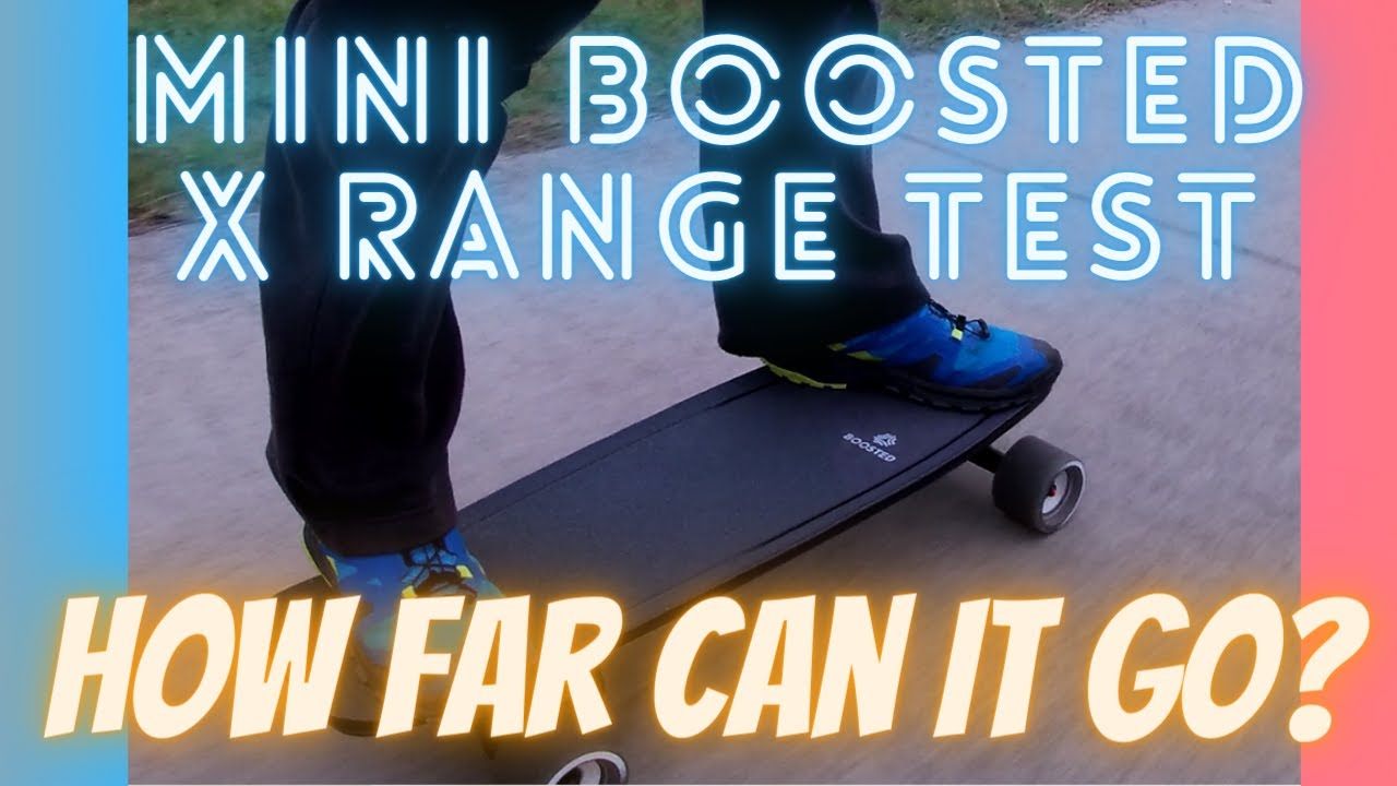Mini Boosted X Range Test - How Far Can it GO? was I too Optimistic