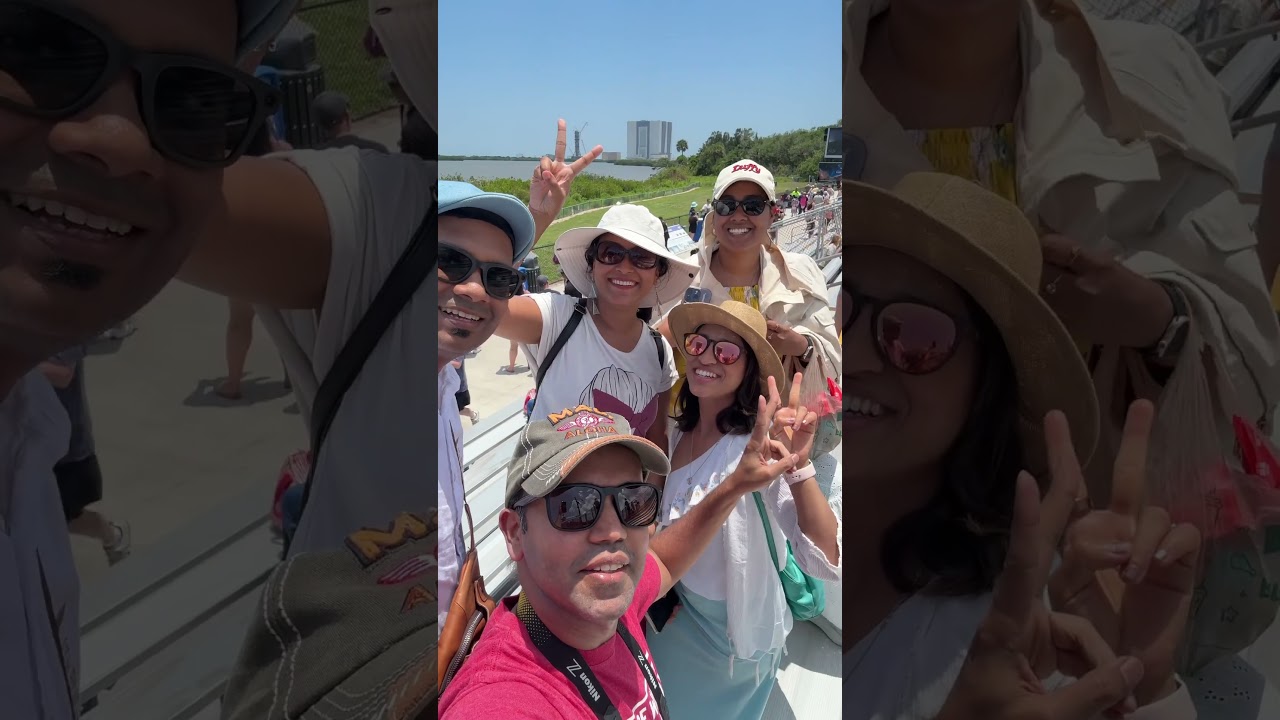 I Watched a SpaceX Falcon 9 Launch LIVE 🚀 | NASA Kennedy Space Center Florida