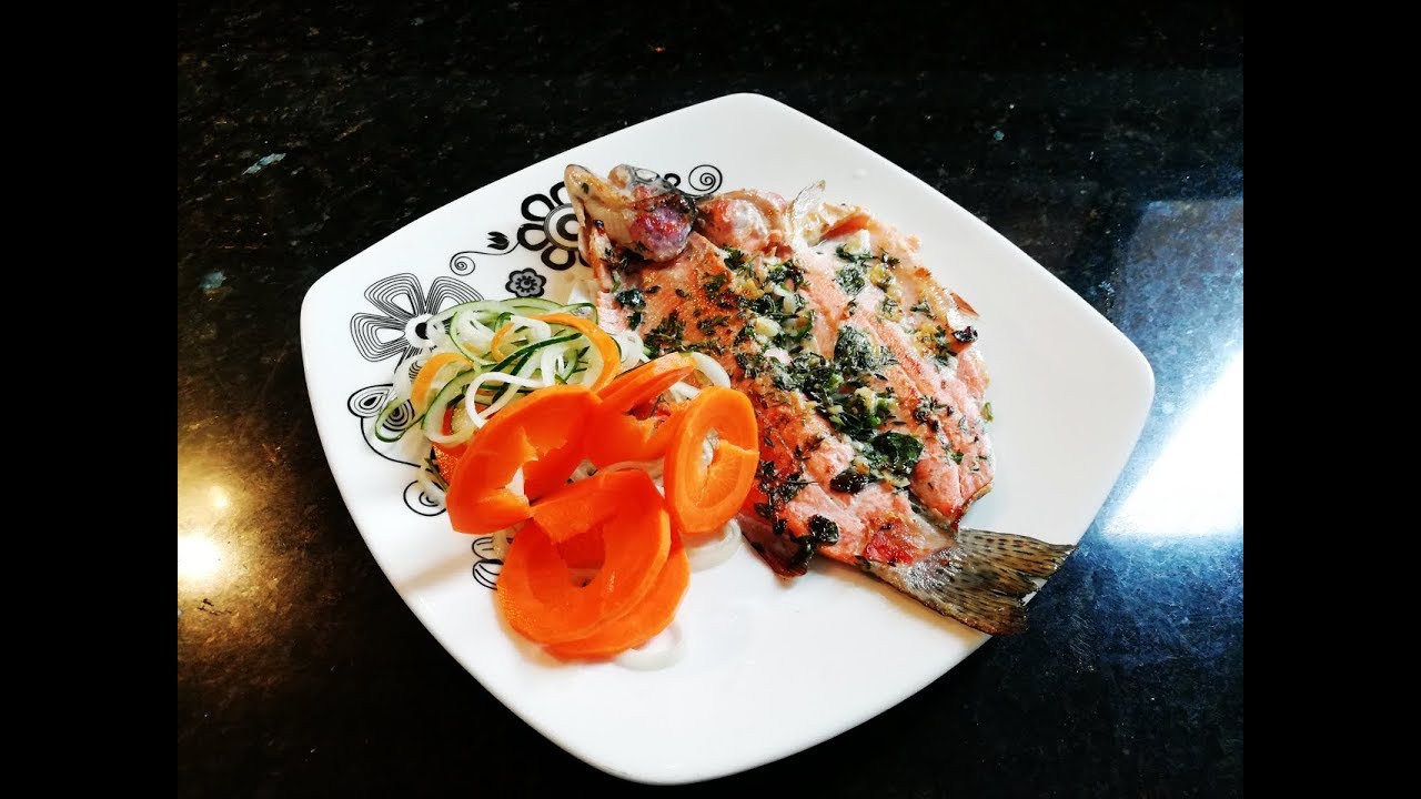 Trucha al Ajillo con otra sazón | Como Hacer Trucha A La Plancha | Como Preparar Trucha a la Plancha