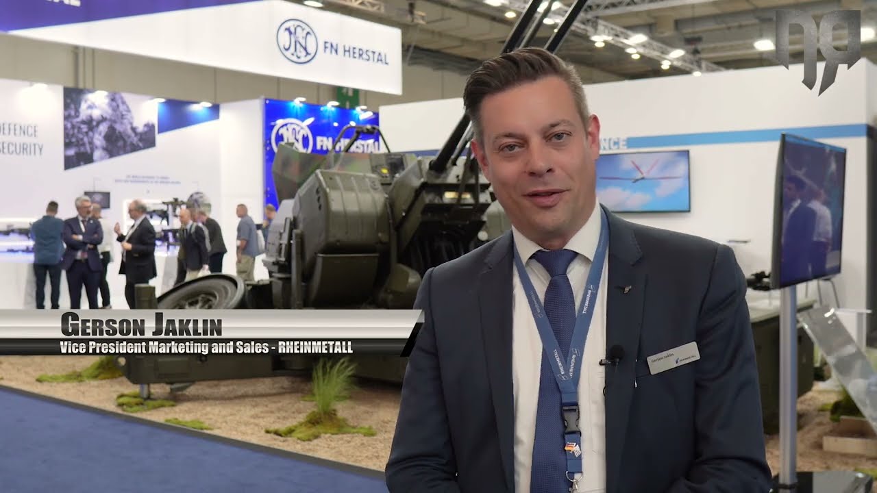 DEFEA 2023 | Лучшая зенитная артиллерийская установка Rheinmetall Air Defence — Oerlikon Twin Gun...