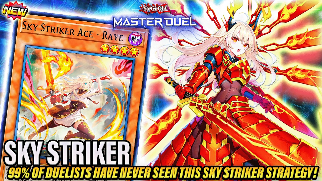 💫 SKY STRIKER AZAMINA DECK - ONLY 1% OF DUELISTS KNOW THIS! [YU-GI-OH! MASTER DUEL]