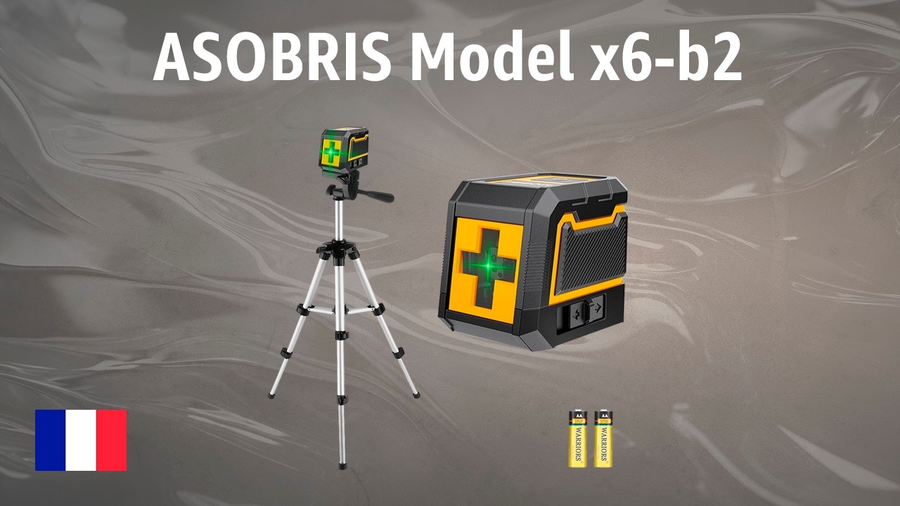 Niveau laser ASOBRIS Model x6-b2 | TEST | Français