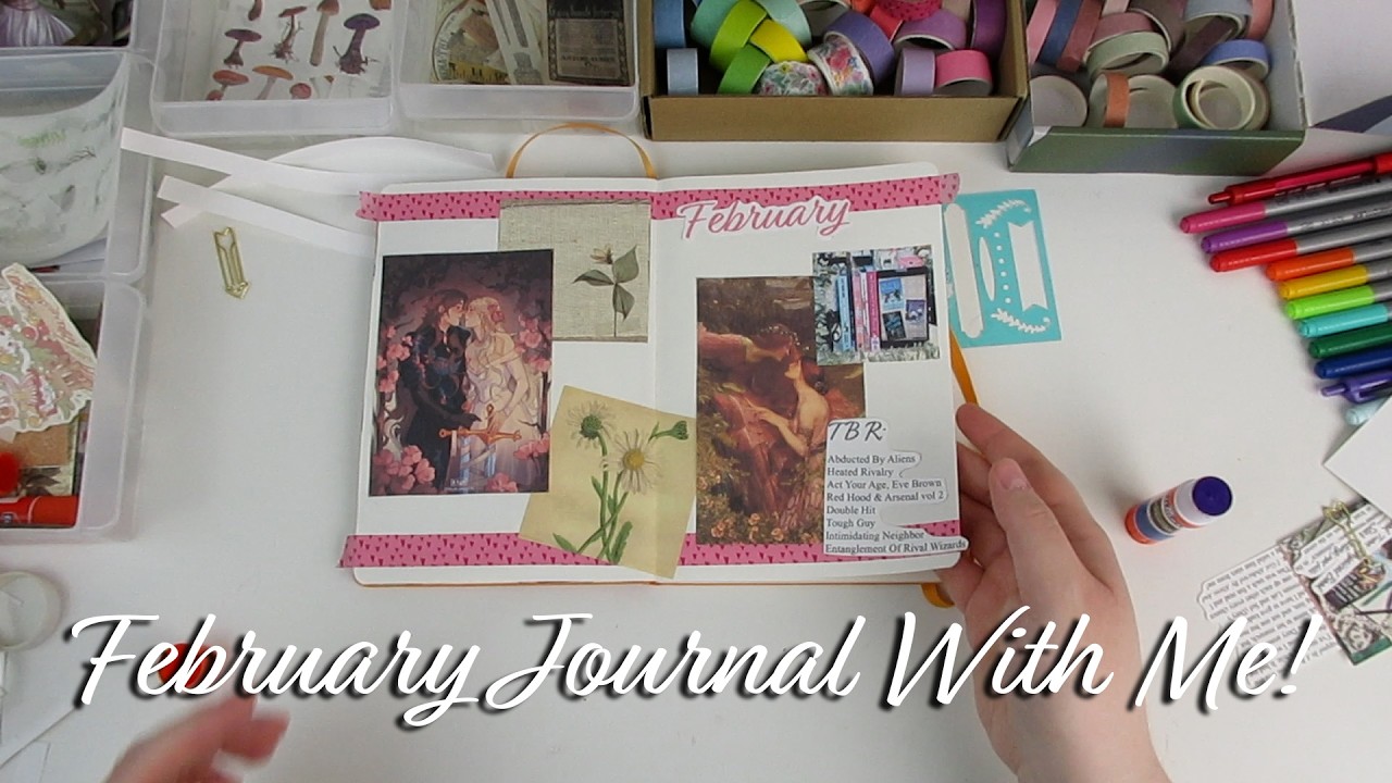 ASMR-ish February Journal With Me! | 2026