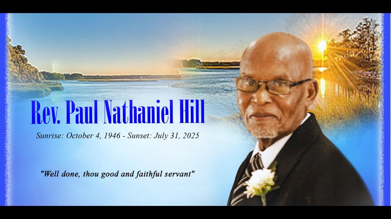 Thanksgiving Service For The Late Rev. Paul Nathaniel Hill