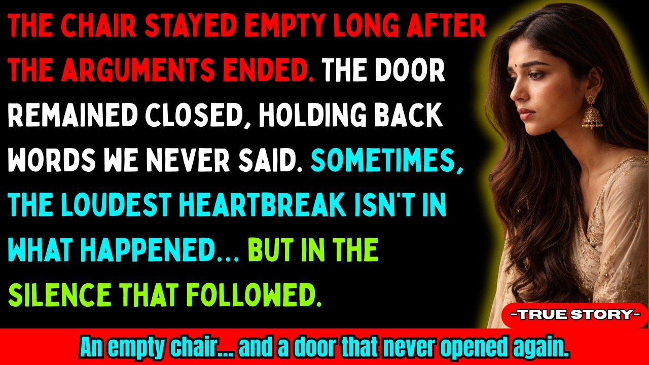 An Empty Chair, A Closed Door | Secrets Behind Silence