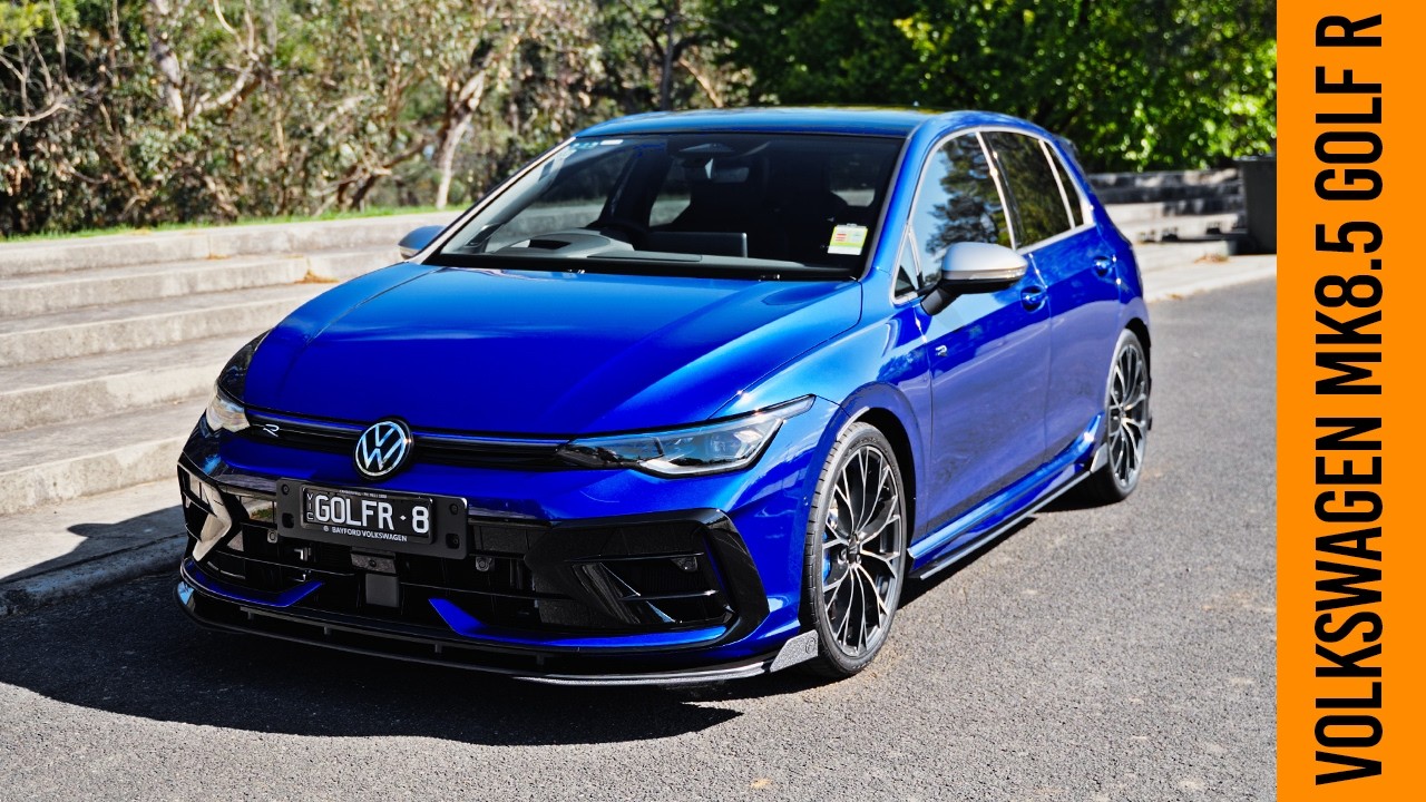 Демонстрация полного комплекта сплиттера для Volkswagen MK8.5 Golf R