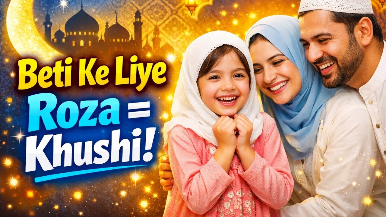 Roza Kya Hai? | Roze Ki Fazilat Aur Beti Ki Roza Kushai | Ramadan Special 2026