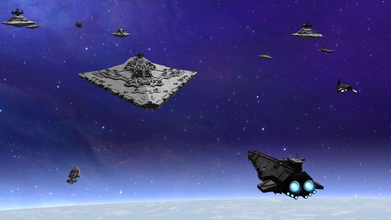 Annihilator SSD vs Rebels - Star Wars: Empire At War Remake NPC Battle