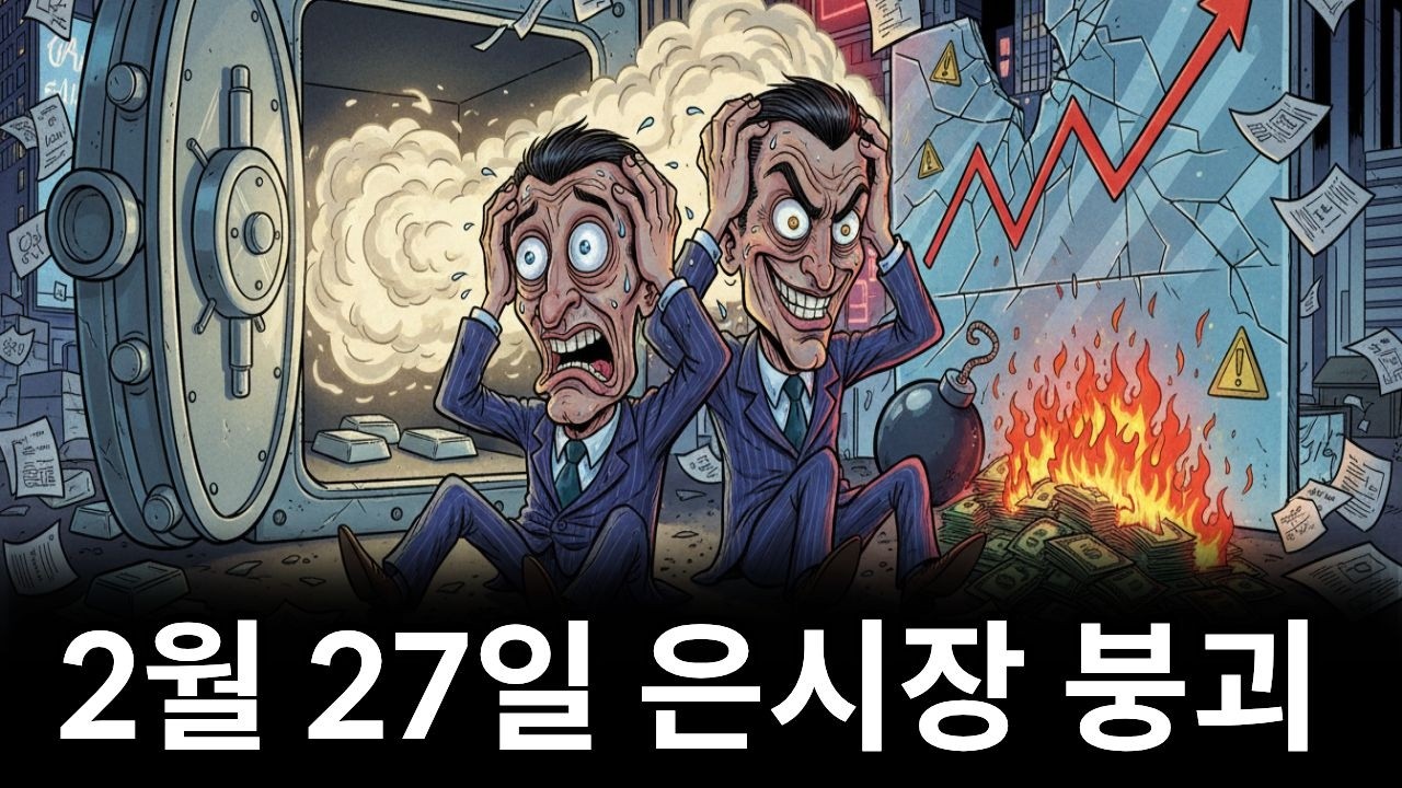 전 세계가 떨고있다... 2월 27일 은 시장 붕괴 시나리오 3가지