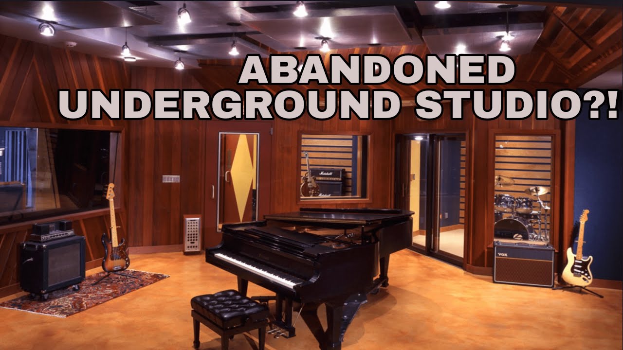 Discovering an UNDERGROUND Recording Studio built like a BOMB SHELTER