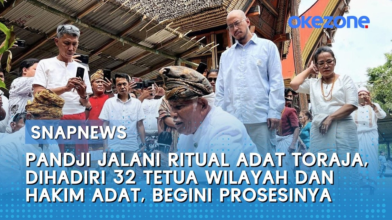 Pandji Jalani Ritual Adat Toraja Dihadiri 32 Tetua Wilayah dan Hakim Adat, Begini Prosesinya