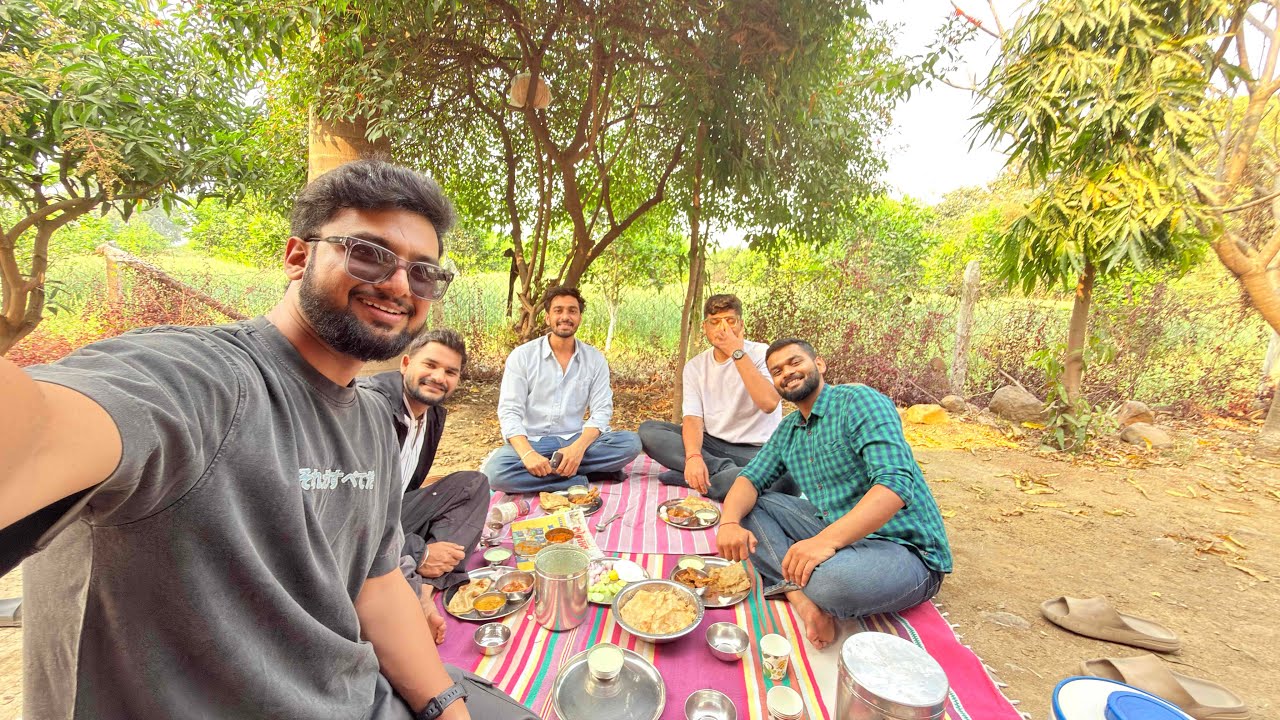 Shreyash ke farm pai banaya Chicken 🐔 