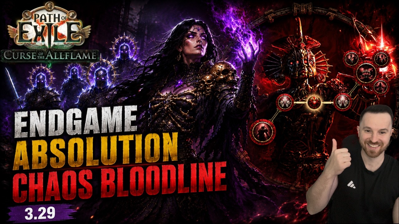 PoE 3.29 Некромант через Absolution | Эндгейм-обновление и Chaos Bloodline
