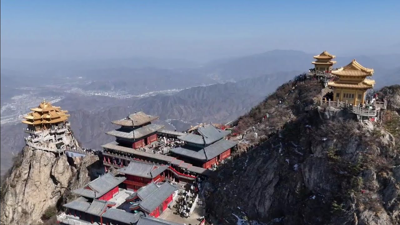 我用无人机拍了人间仙宫