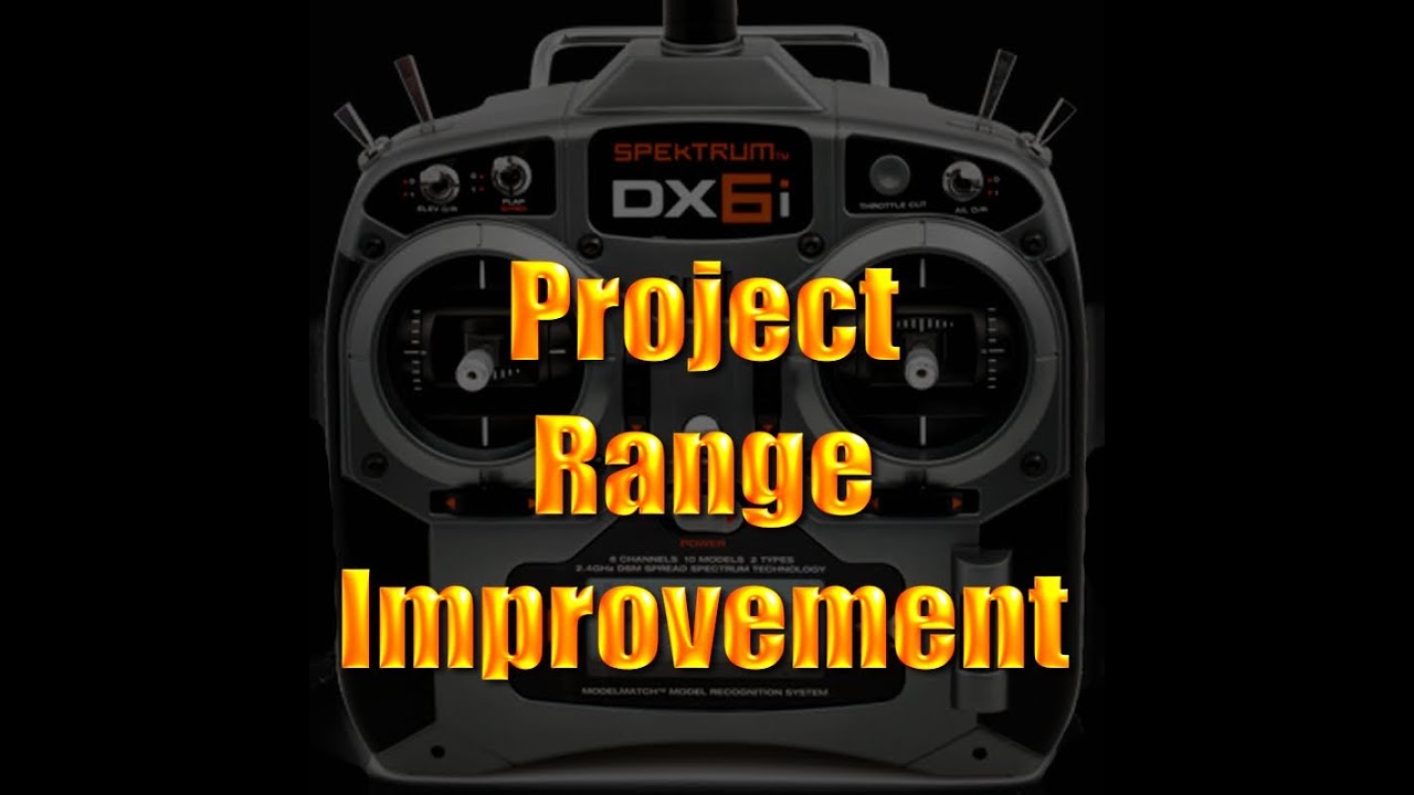 Spektrum DX6i Antenna modification & signal improvement.