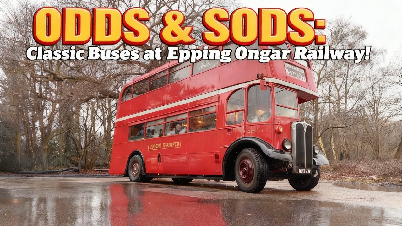 ODDS & SODS: Classic Bus at Epping Ongar Railway! 
