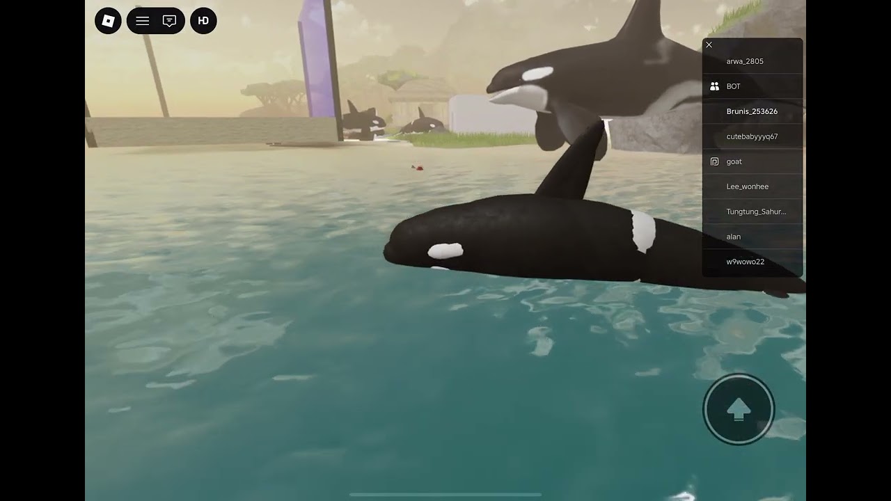 Be a orca Roblox parte 2