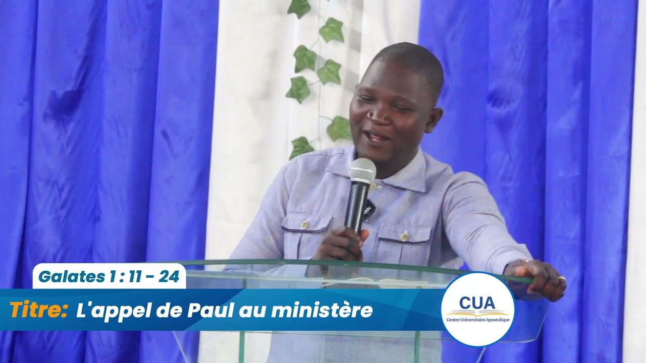 L'appel de Paul au ministère.