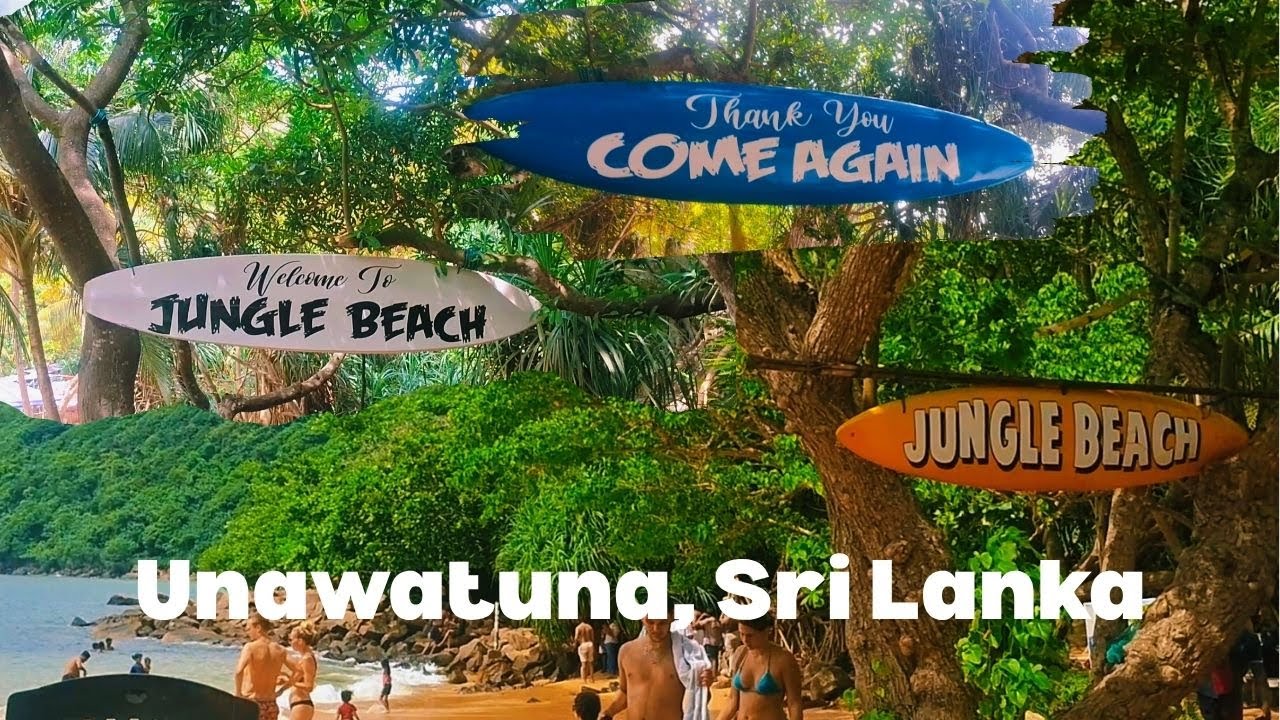 You Won’t Believe This Secret Beach in Sri Lanka! 🌊 | Jungle Beach