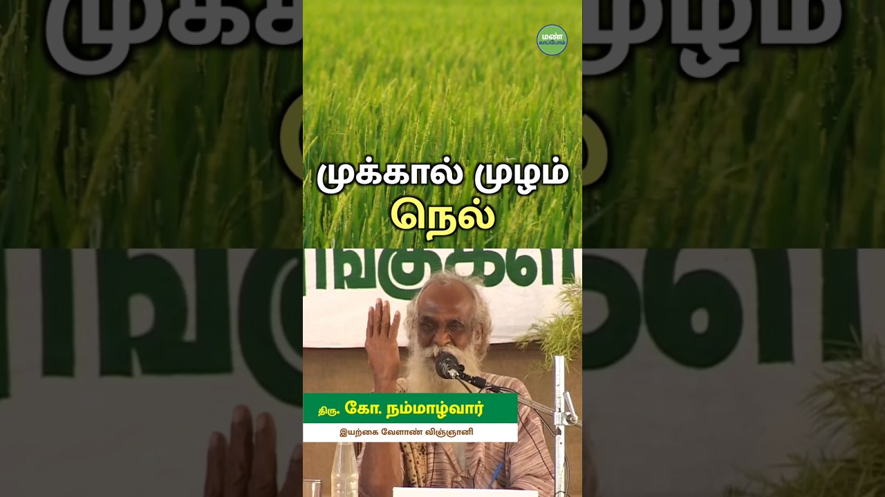 மண்ணுக்கு எதுக்கு உப்பு? நம்மாழ்வார் அறிவியல்! #nammalvar #Soil #nammazhvar