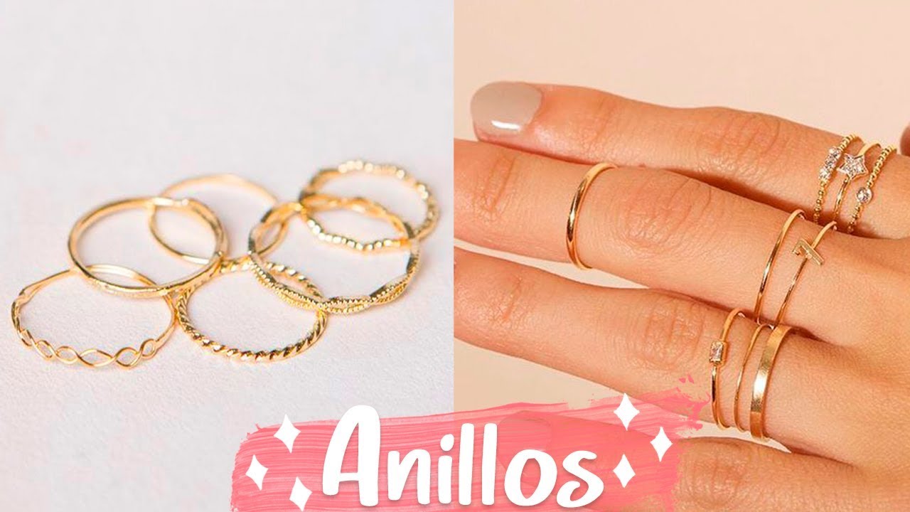 12 IDEAS PARA CREAR TUS PROPIOS ANILLOS! FACIL - Tutoriales Belen
