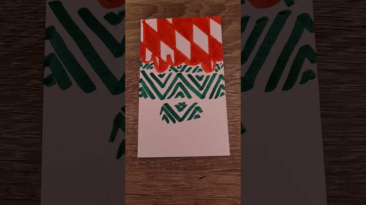 Abstract Christmas Art