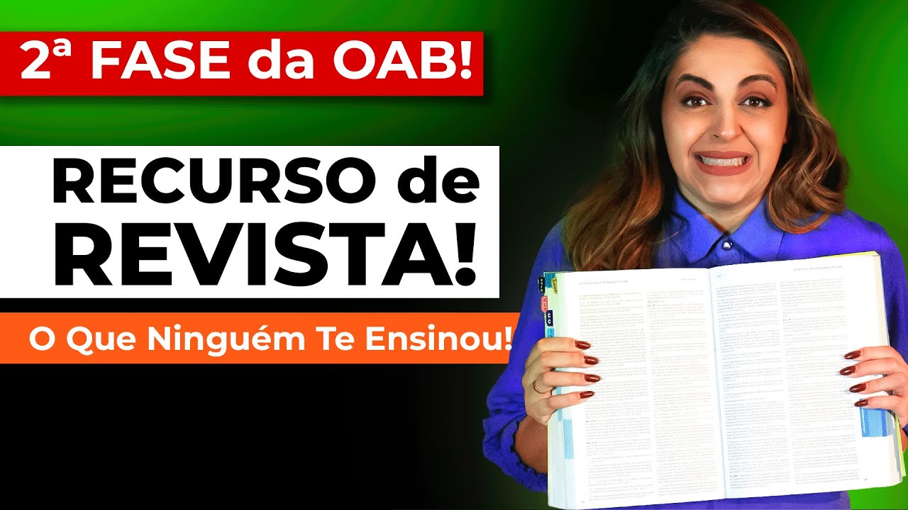 Recurso de Revista DESCOMPLICADO - 2ª fase da OAB de Direito do Trabalho