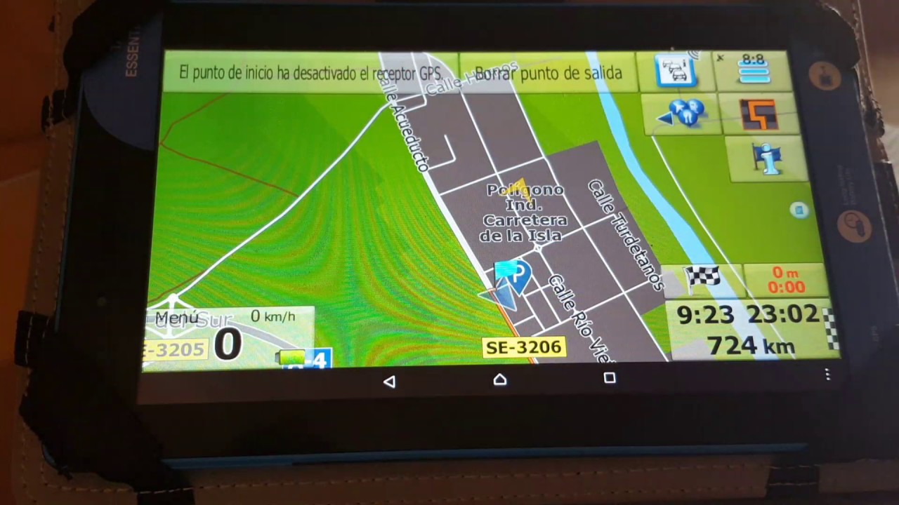 Igo truck. Seleccionar destino parte 3. Buscar PDI en ruta