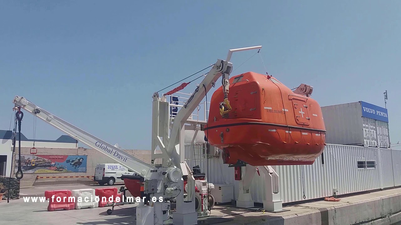 RECUPERACIÓN BOTE SALVAVIDAS