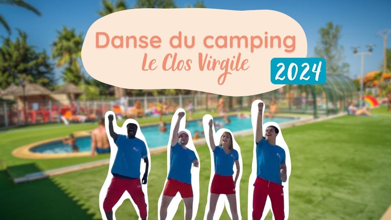 Danse du camping 2024 - Aloa Vacances camping 4* Le Clos Virgile dans l'Hérault