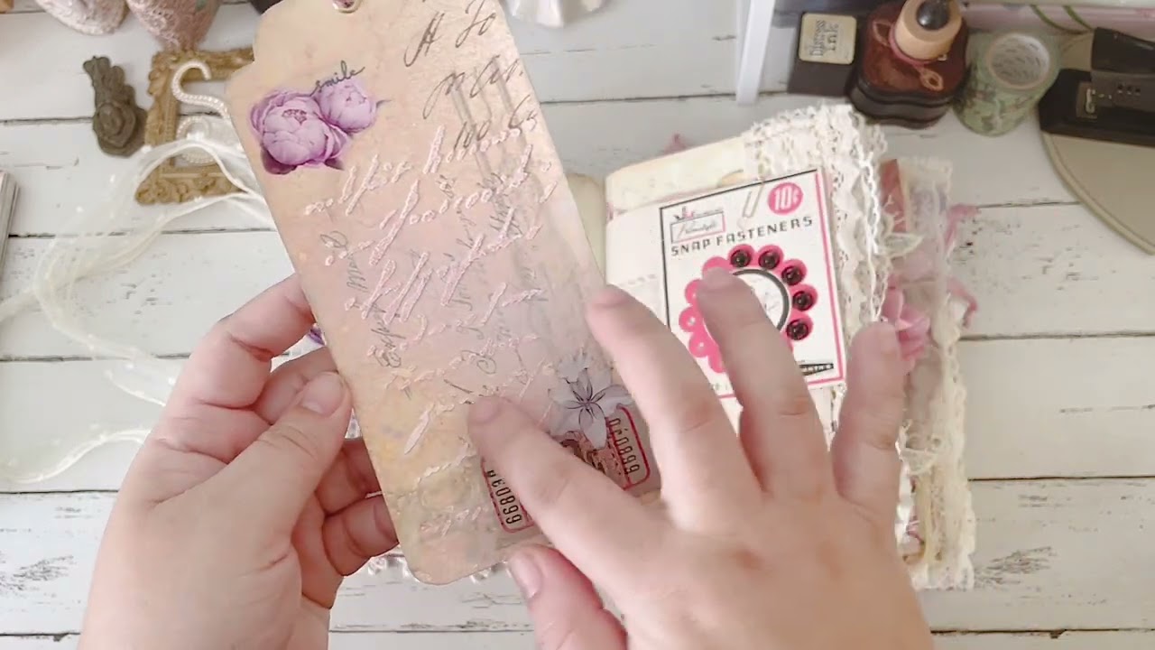 ThePaperCameo DT Project| Floral cottage journal