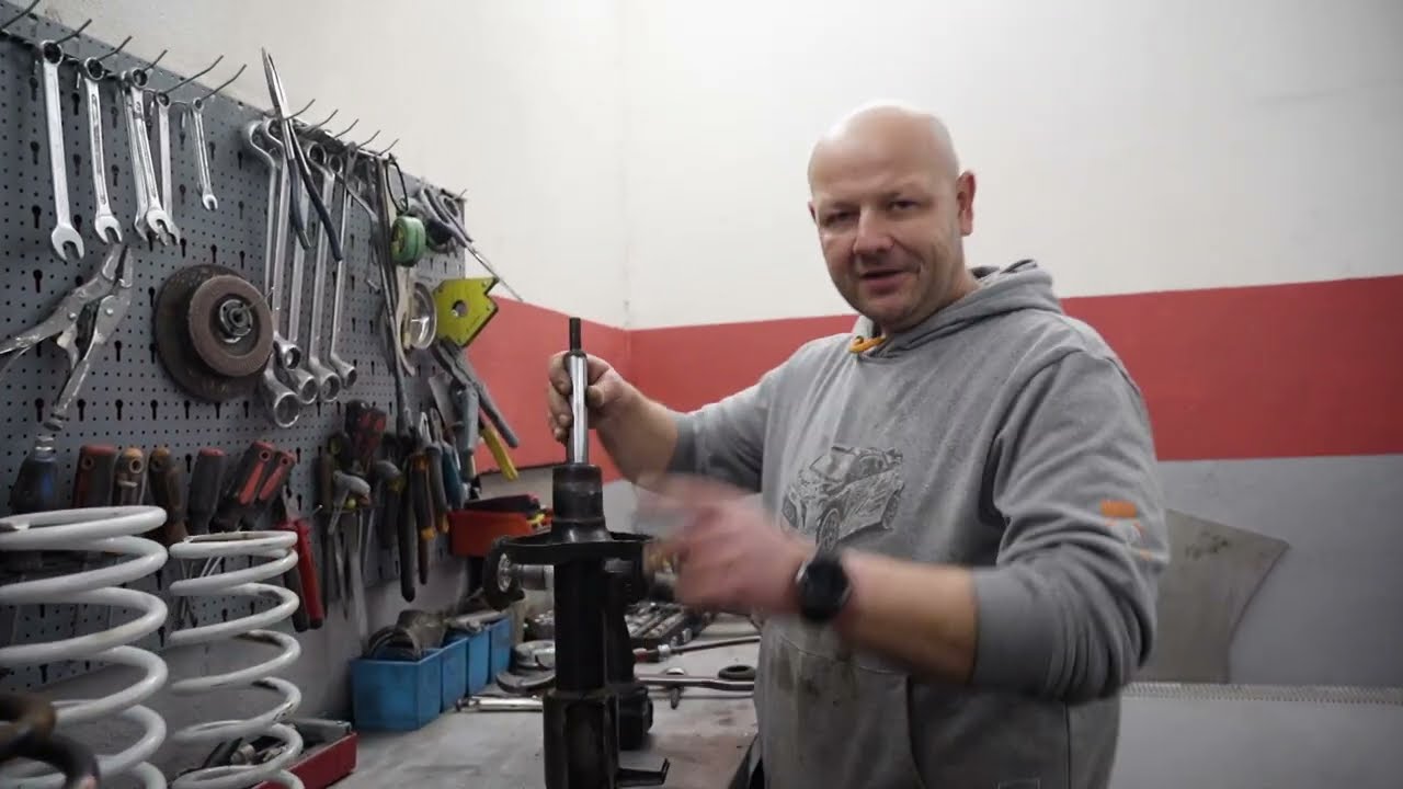 Duda przerobił amortyzatory z Audi B3 na sportowe! #Duda_vs_Szafrański
