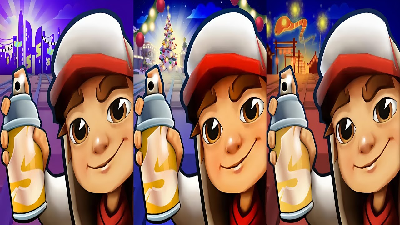 Subway Surfers : Shenzhen Showdown 2024 🆚 Winter Wonderland 2024 🆚 Year Of The Snake 2025
