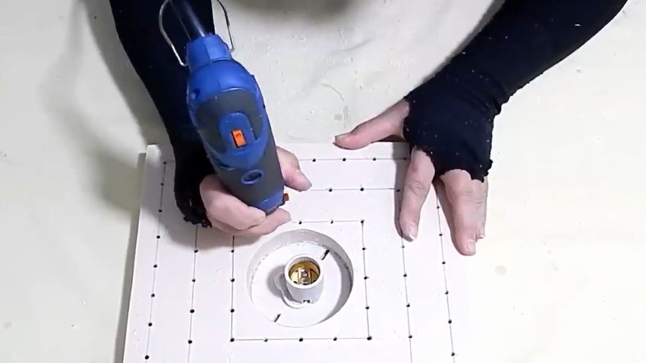 Aprenda fazer um lustre pvc  super f&aacute;cil